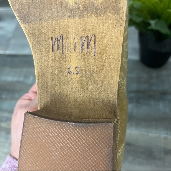 Mi.iM Tan Calf Hair Ankle Boot Size 6.5 - Picture 10 of 12